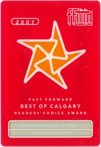 2001 Fast Forward Best of Calgary Readers’ Choice Award